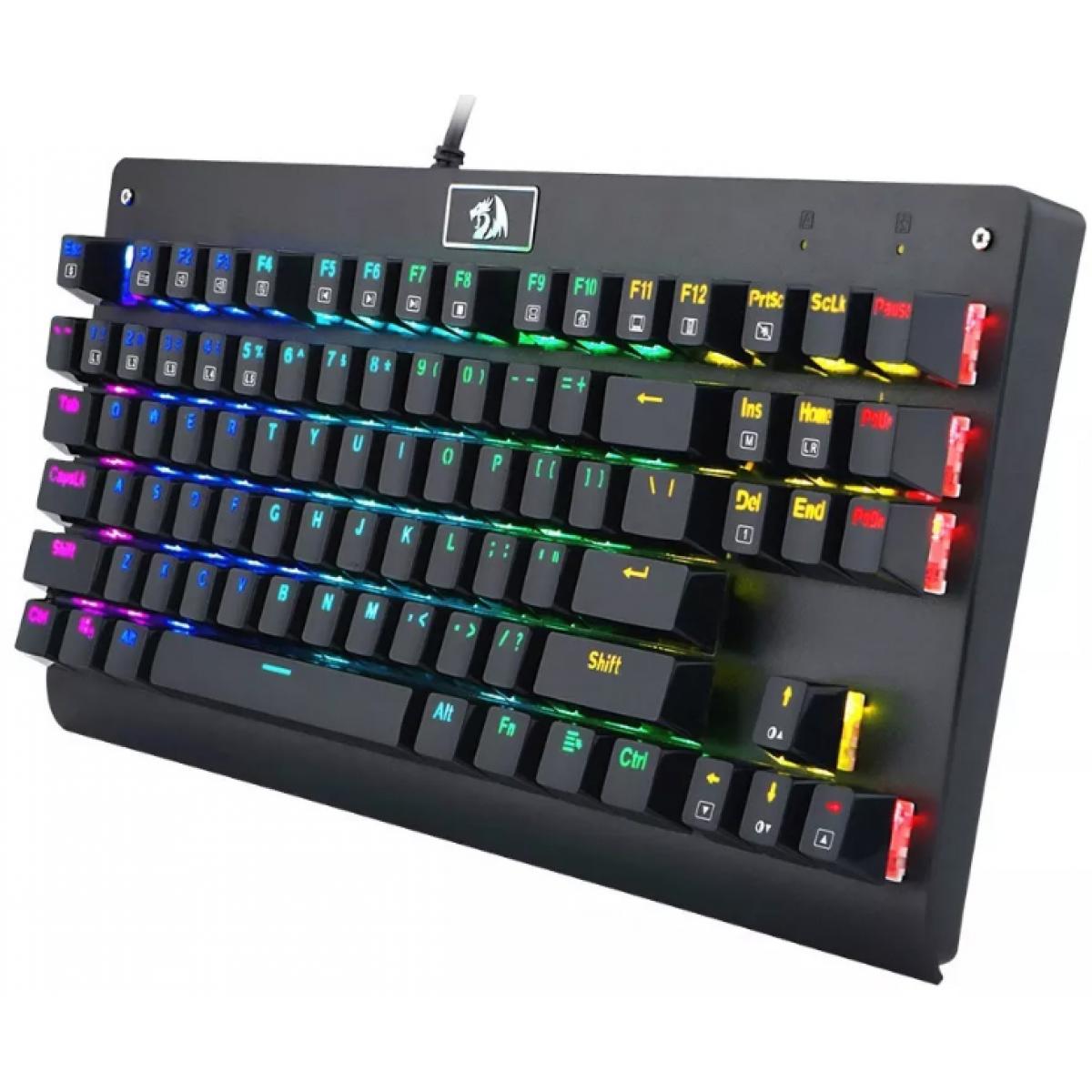Redragon K568-1 RGB Dark Avenger Mechanical Gaming Keyboard 87 Keys Redragon K568-1 RGB Dark Avenger Mechanical Gaming Keyboard 87 Keys